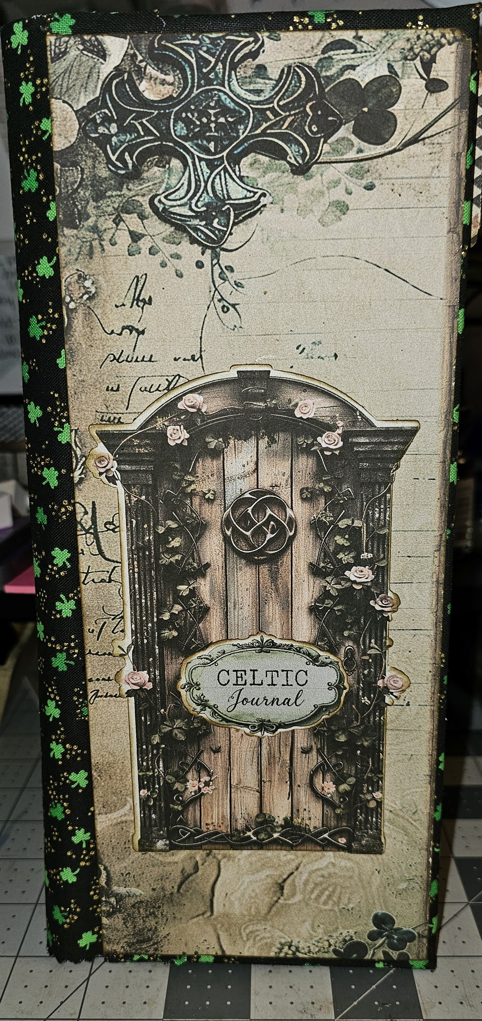 Celtic Traveler Notebook front cover
