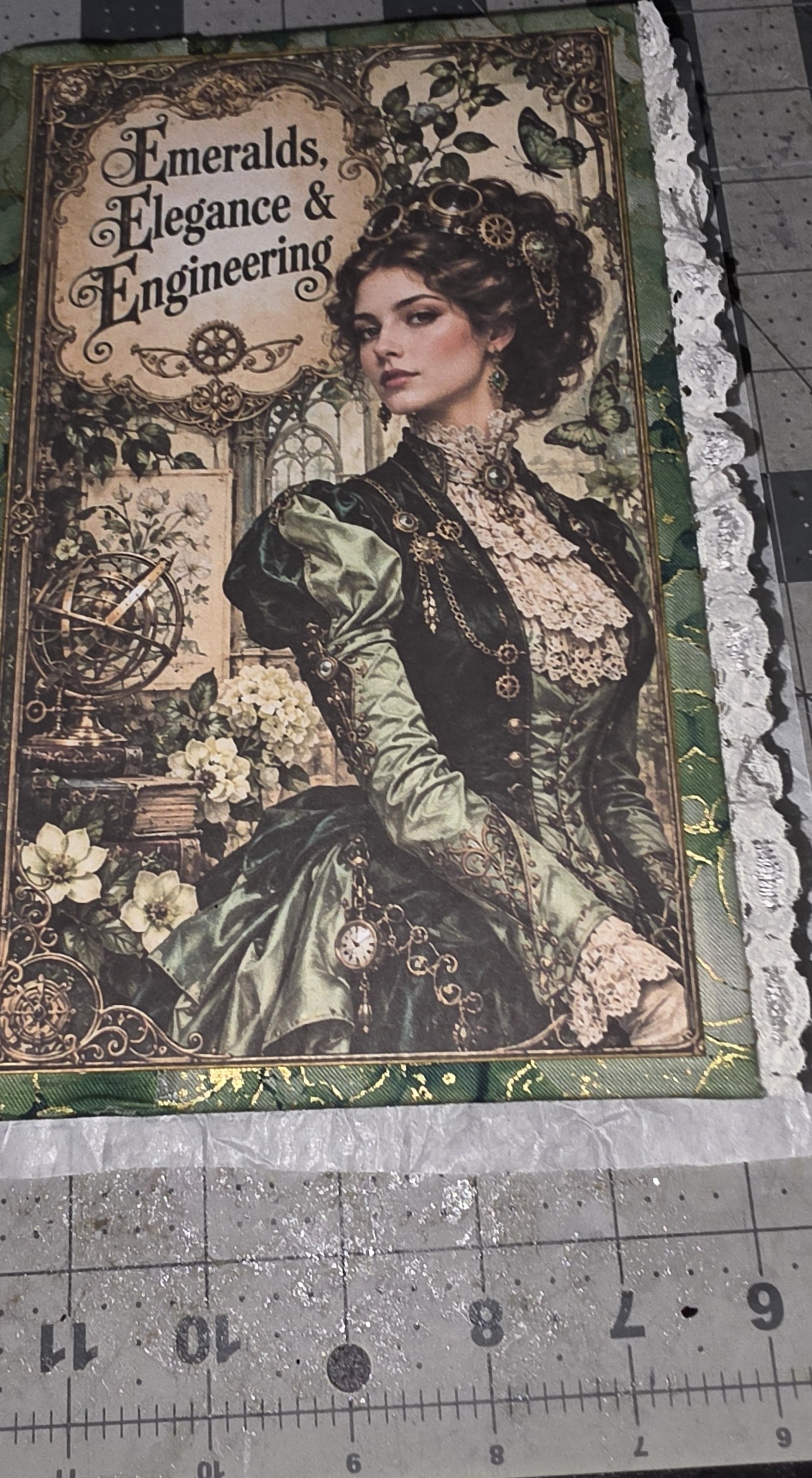 Elegant Lady Steampunk front cover