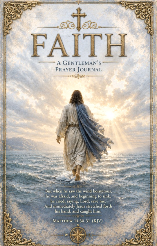 Gentleman's Prayer Journal front cover